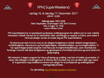 FPN | SuperWeekend - 16 og 17 desember